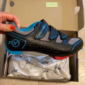 Fly Fierce Indoor Cycling Shoes - size 38
